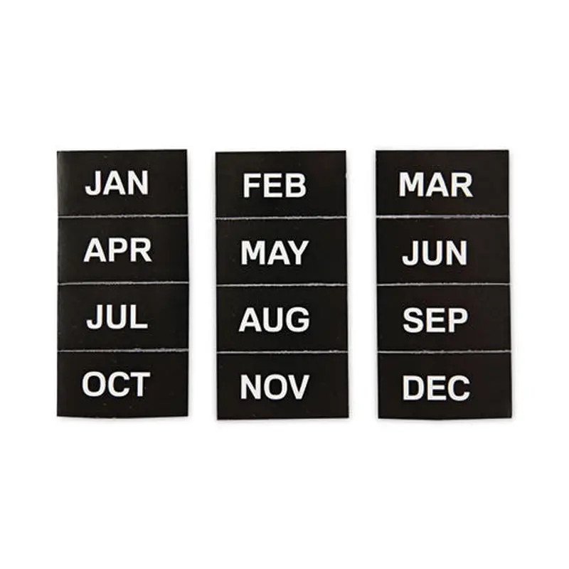 MAGNETS,12 MONTHS,12PK,BK