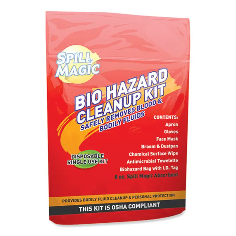 SOLVENT,BIOHZRD,CLNUP KIT