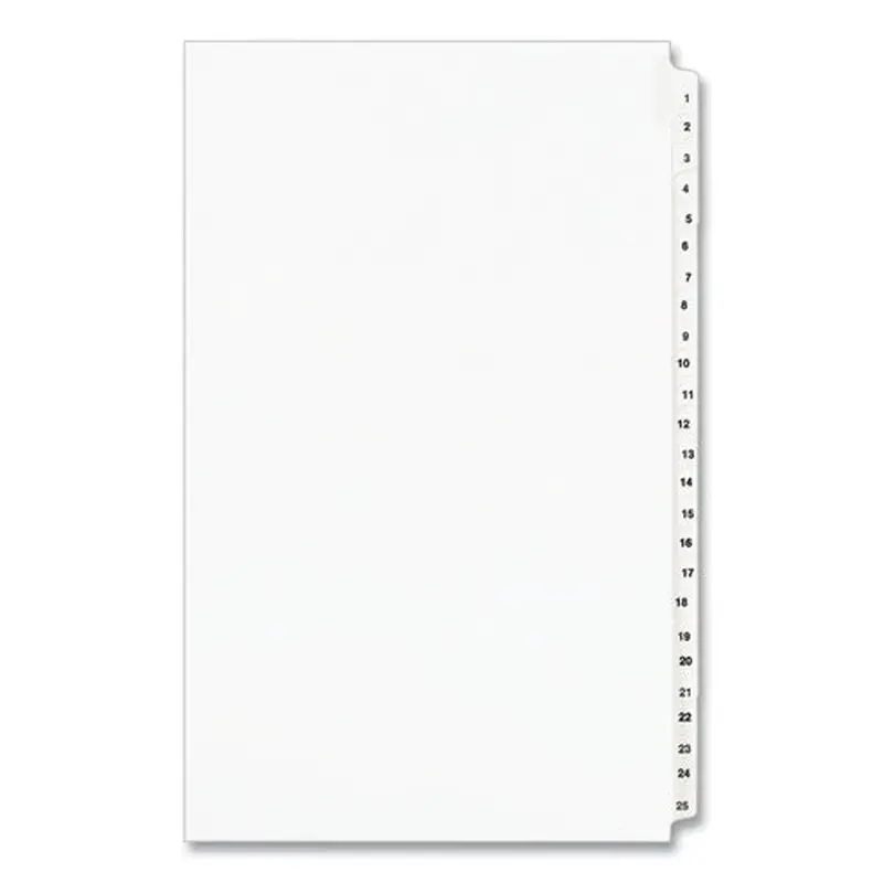 INDEX,LEGAL,SIDE#1-25,WHT
