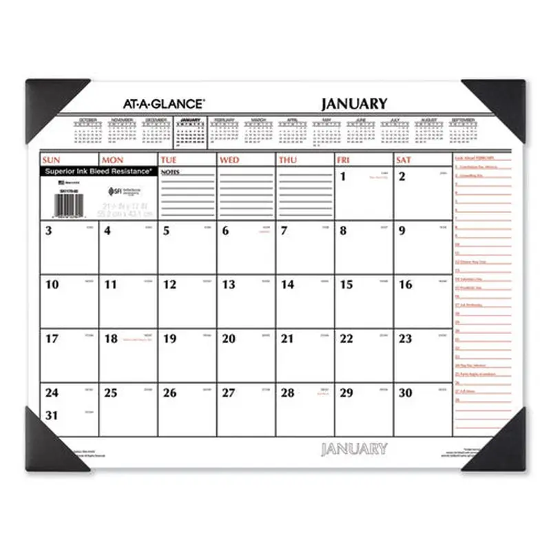 CALENDAR,MTHLYDSKPD,17X22