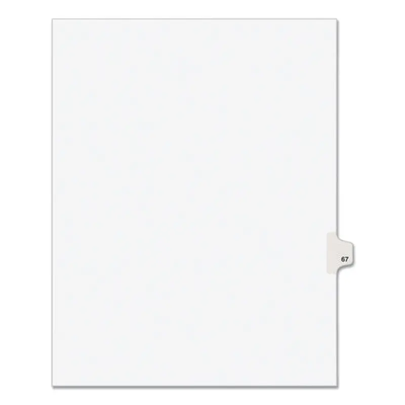 INDEX,SD,LTR,WHT,67,25/PK
