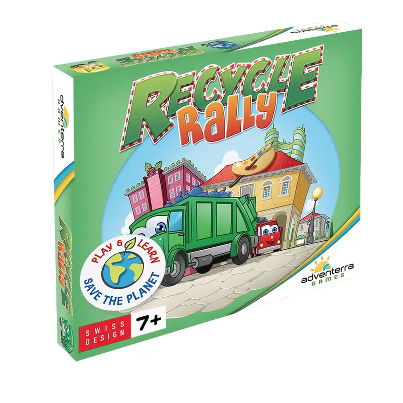 Adventerra Recycle Rally Board Game, Ages 7 