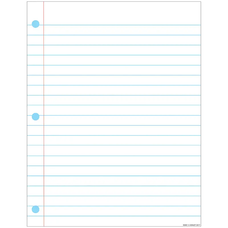 Ashley Smart Poly Chart Notebook Paper, Dry-Erase Surface (92001)