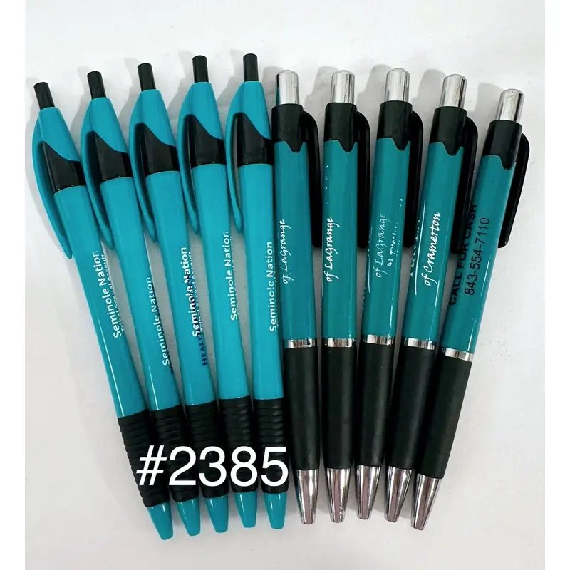 Bulk Lot of 145 Misprinted Retractable Ballpoint Pens (Lot #2385)