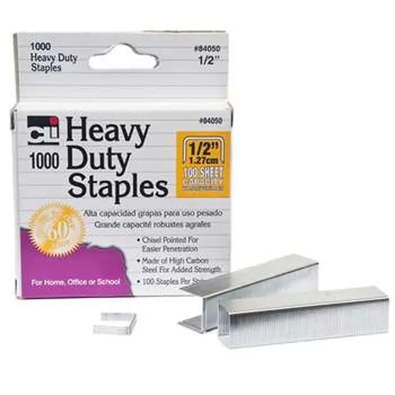 Charles Leonard Extra Heavy Duty Staples 1/2" (CHL 84050)
