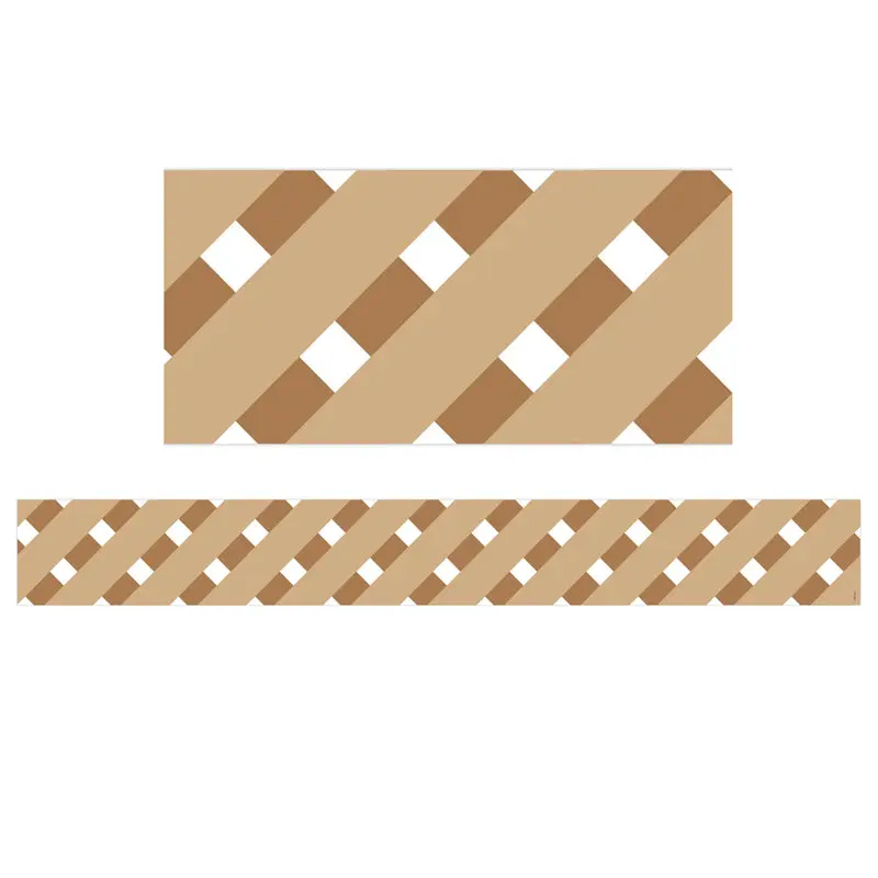 Creative Teaching Positively Plants Lattice EZ Border, 48' (CTP10414)