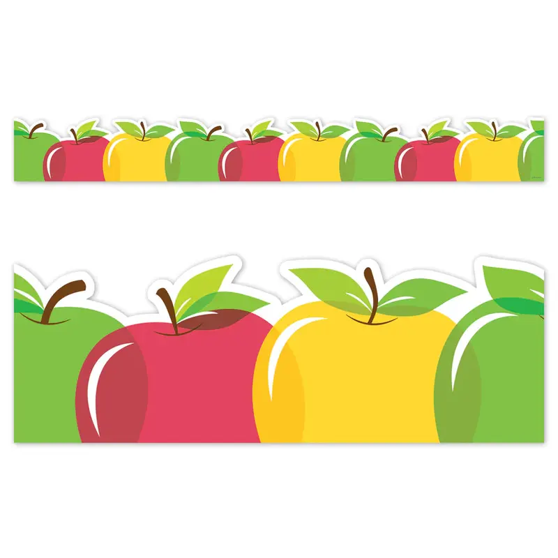 Creative Teaching Press Apple Time Apples EZ Border (CTP 11070)