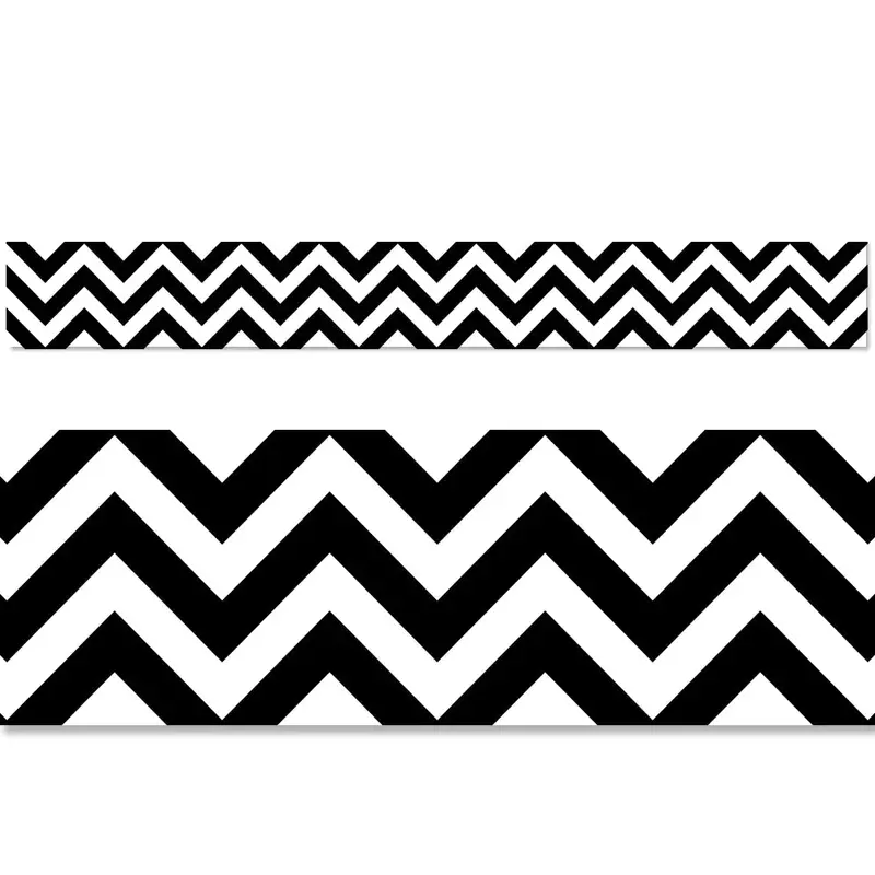 Creative Teaching Press Black Chevron Border (CTP 10469)
