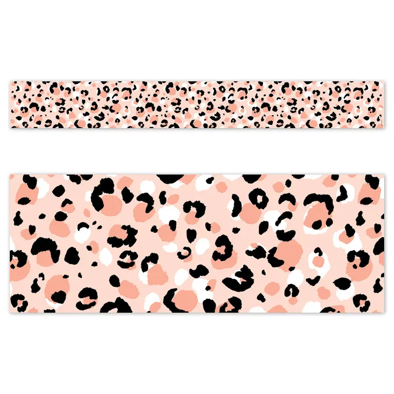 CTP Jungle Friends Blush Leopard EZ Border (CTP 10985)