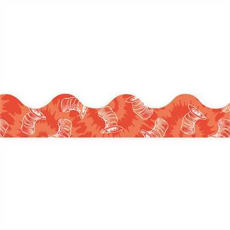 Eureka Cat in the Hat Tie-Dye Deco Trim (EU 845648)