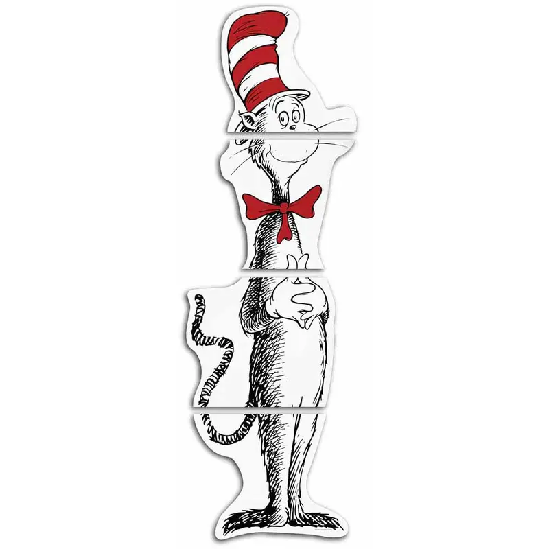 Eureka Dr Seuss GIANT CAT IN THE HAT CUT-OUT Bulletin Board Set (EU 847639)