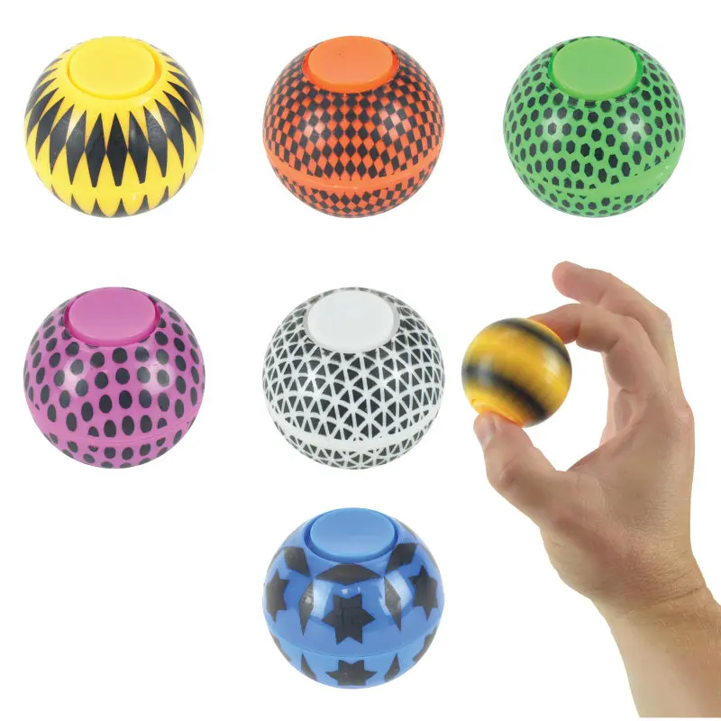 Geddes Spinner Ball Fidget, Assorted ColorsOrange
