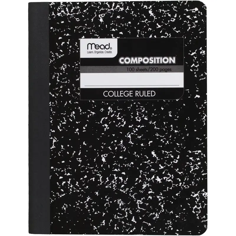 Mead Square Deal Composition Book 100 Ct College Ruled (09932)
