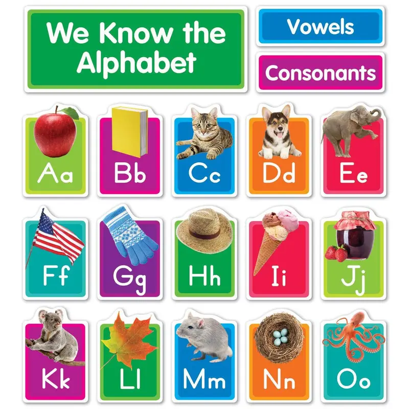 Our Photo Alphabet Bulletin Board (SC 834491)