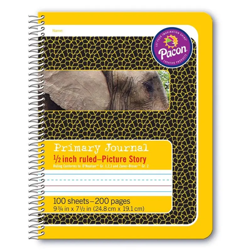Pacon, Primary 1/2" Ruling Composition Book, 9-3/4" X 7-1/2" (P 2430)