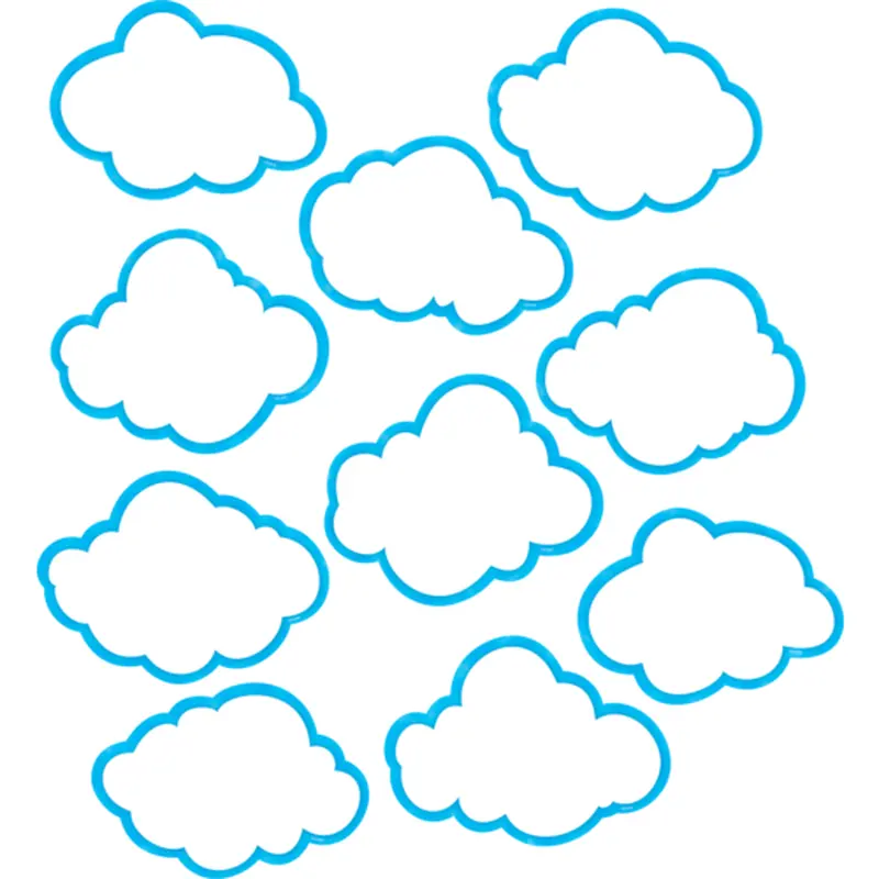Teacher Created Cloud Accents (TCR 5045)