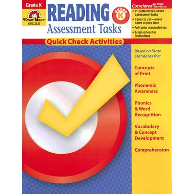Reading Assessment Tasks: Grade K: Quick Check Activities (EMC 3337)