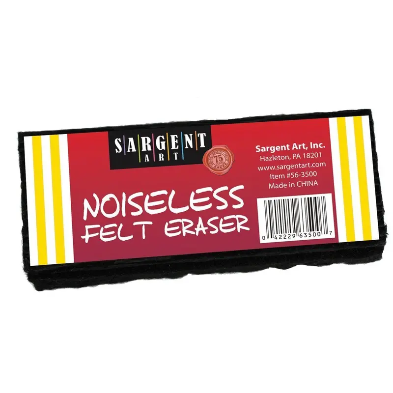 Sargent Noiseless Felt Eraser (63500)
