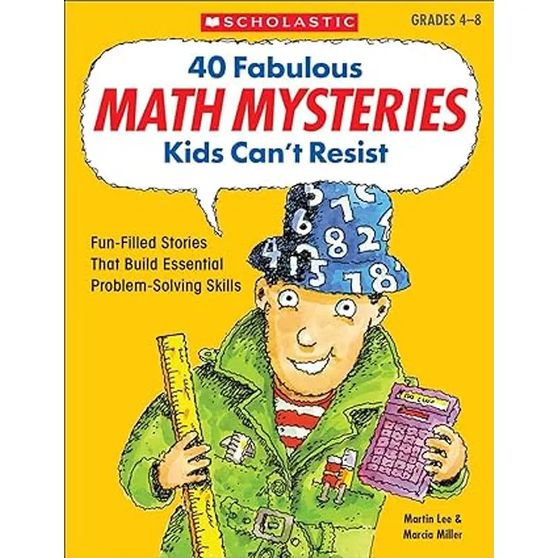 Scholastic 40 Fabulous Math Mysteries Kids Can't Resist (SC 917450)