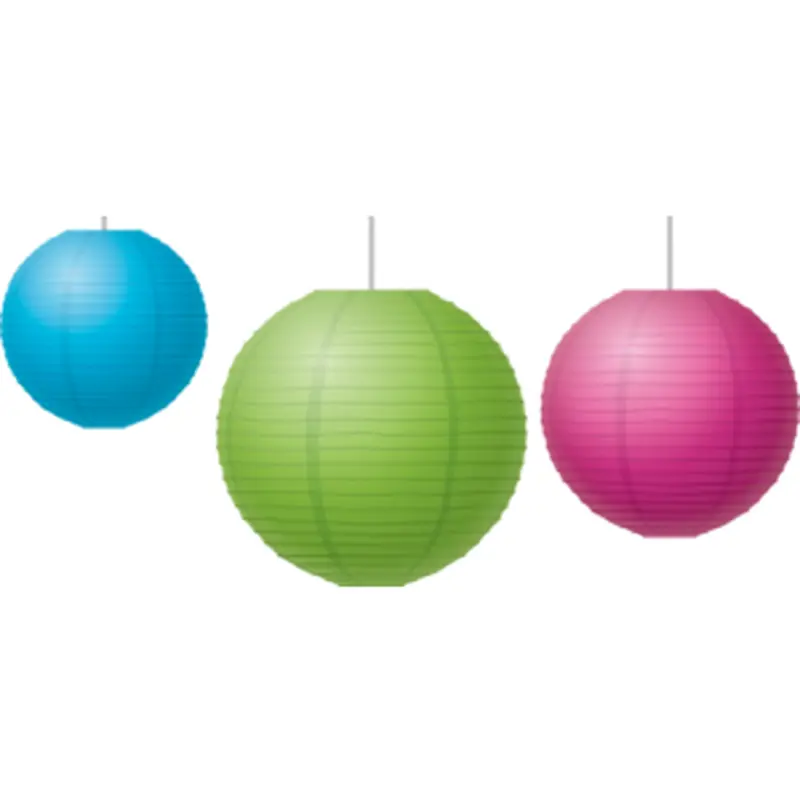 Teacher Created Brights Paper Lanterns (TCR 77229)