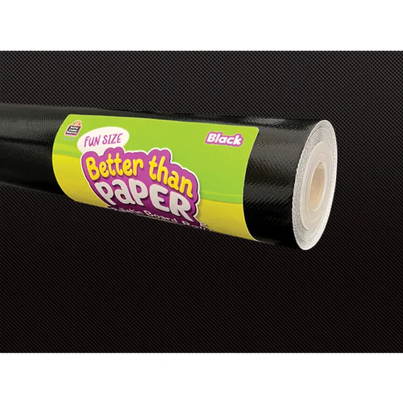 Teacher Created Fun Size Black Better Than Paper Bulletin Board Roll (TCR77414)