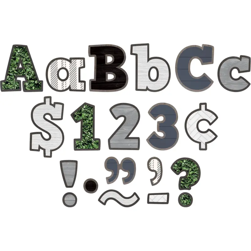 Teacher Created Modern Farmhouse Bold Block Letters (TCR8525)