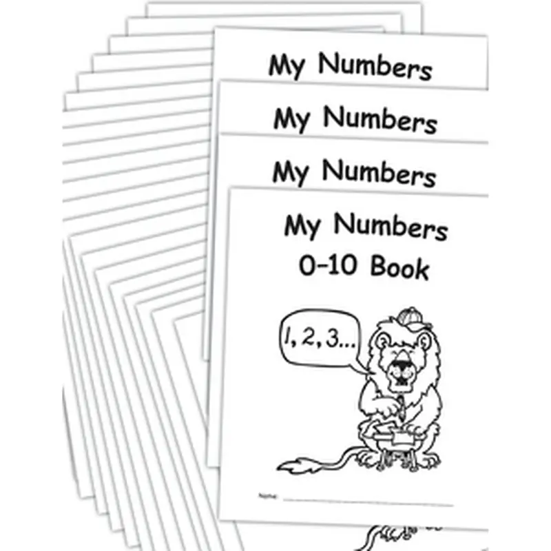Teacher Created My Own Numbers 010 Book (TCR60116)