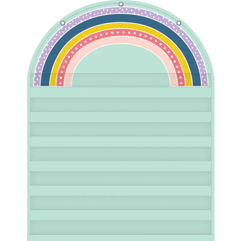 Teacher Created Oh Happy Day Rainbow 7 Pocket Chart (TCR 20100)