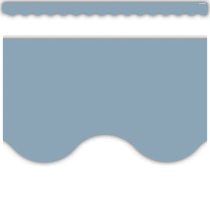 Teacher Created Resources Cottage Blue Scalloped Border Trim (TCR 6798)