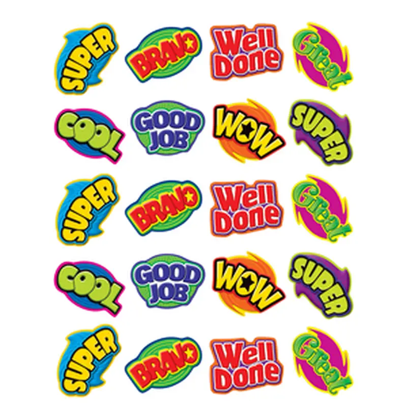 Teacher Created Positive Words Stickers (TCR 5206)