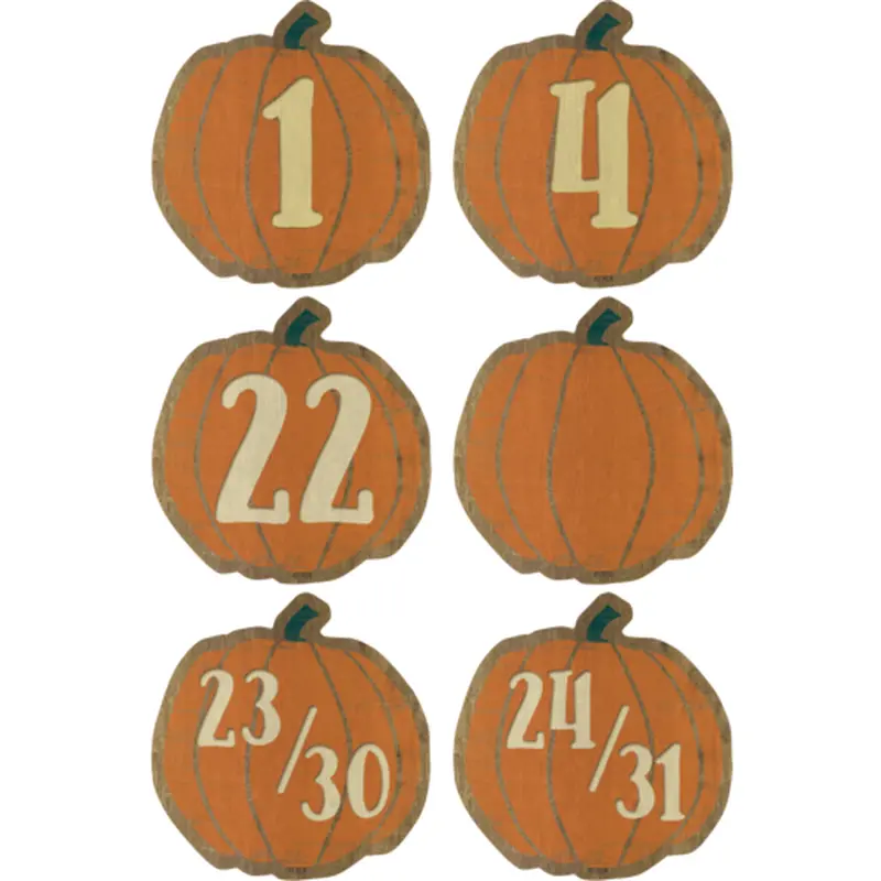 Teacher Created Resources Home Sweet Classroom Pumpkins Calendar Days (TCR8547)