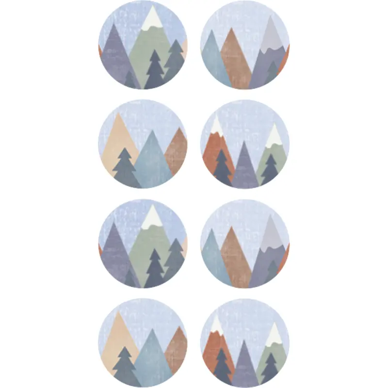 Teacher Created Resources Moving Mountains Mini Stickers, 378 Mini Stickers (TCR 9176)
