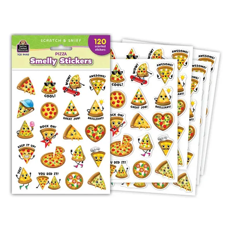 Teacher Created Resources Pizza Smelly Stickers (TCR 9440)