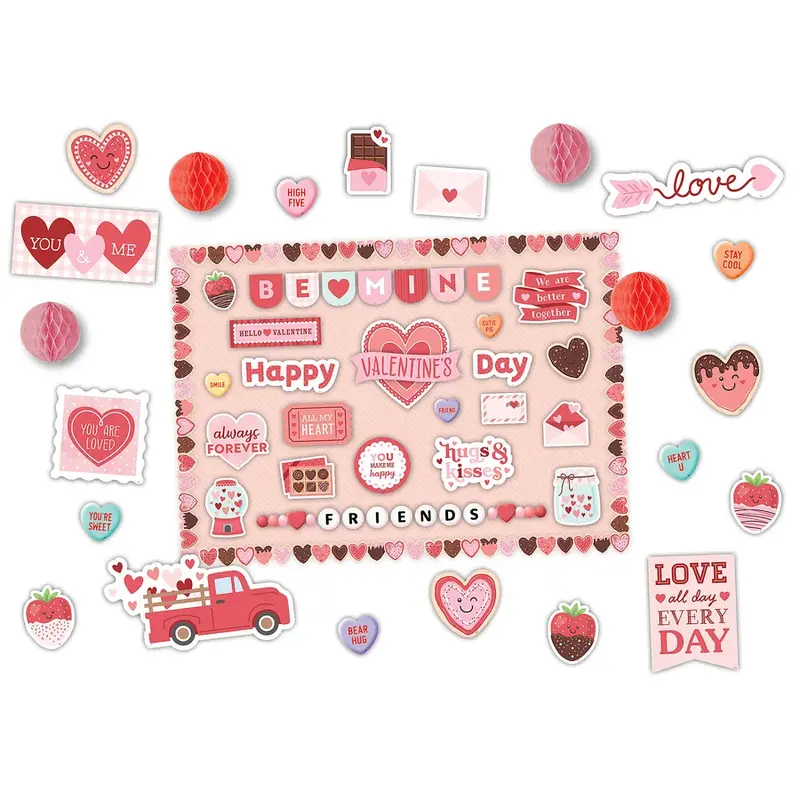 Teacher Created Resources Valentine's Day Create & Decorate Quick Kit (TCR 9463)