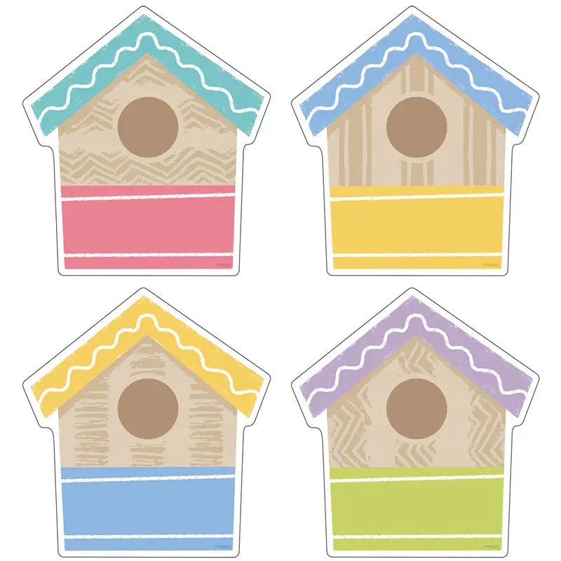 Trend Garden Birdhouses Classic Accents Variety Pack, 36 Count (T 10680)