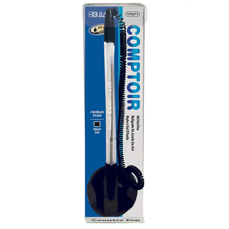 BAZIC COMPTOIR OIL-GEL INK COUNTER PEN
