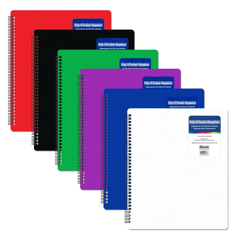 BAZIC Poly 8 Pockets Organizer