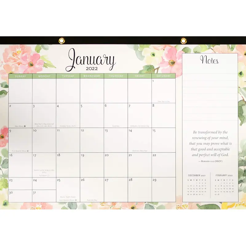 DESK PAD CALENDAR FAITH
