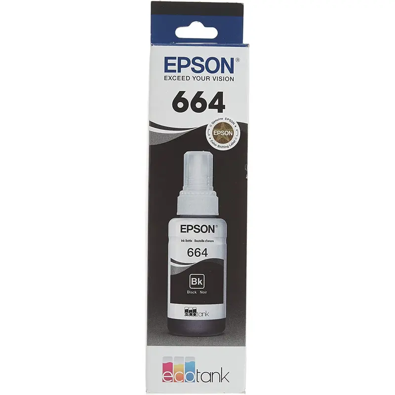 EPSON Black Ink REFILL T664120-AL
