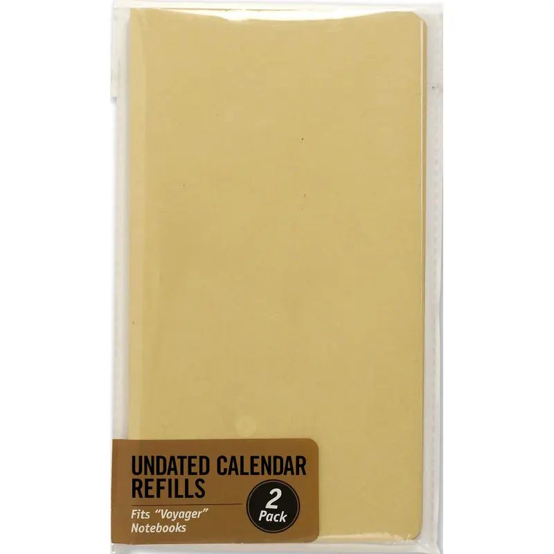 JOURNAL - VOYAGER REFILL UNDATED CALENDAR