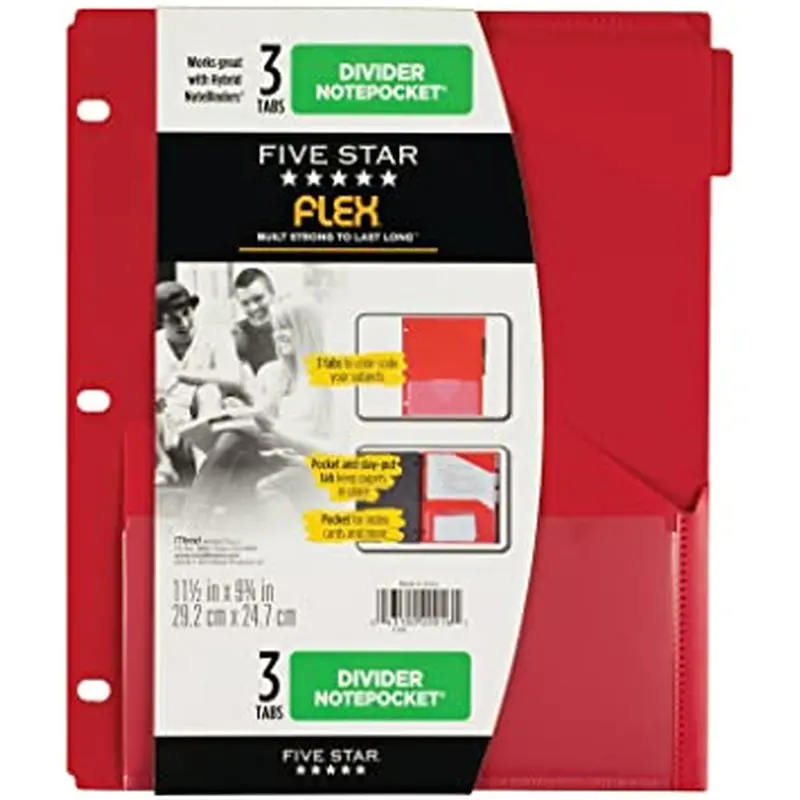 MEAD FLEX DIVIDER NOTE