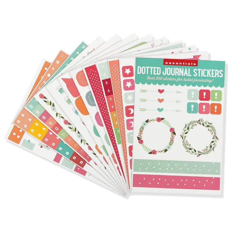 PLANNERS STICKERS DOTTED JOURNAL