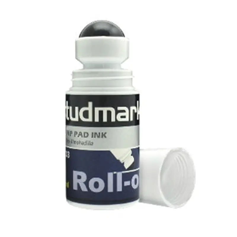 Studmark Stamp Pad Ink - Roll On Black