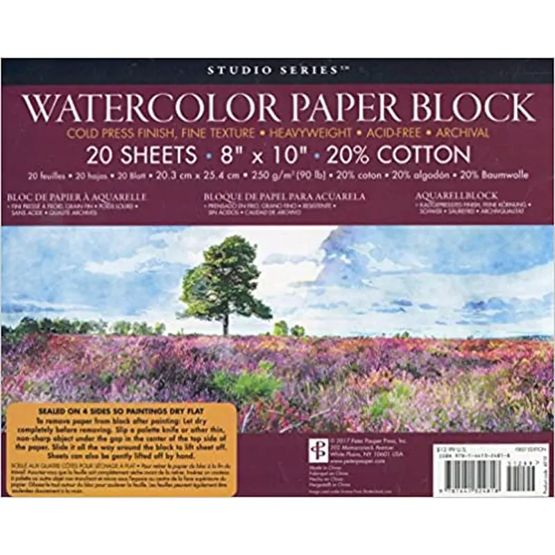 Studio Series Premium Watercolor Paper Block