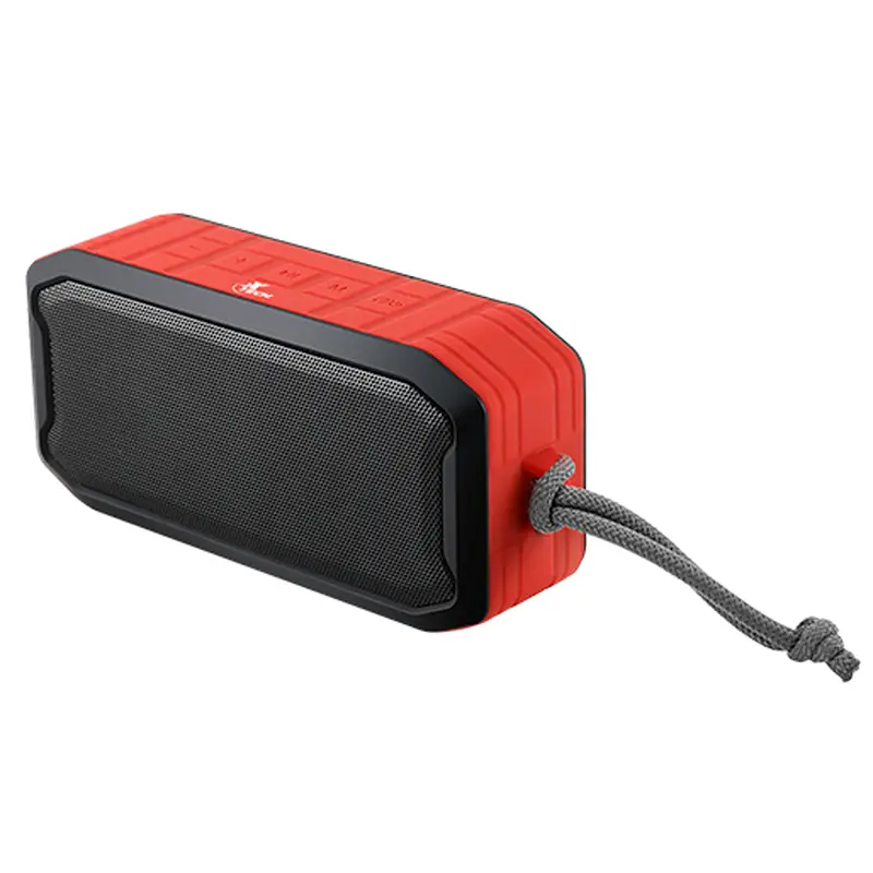 XTECH SPEAKERS BLACK AND RED MALLOY BLUETOOTH
