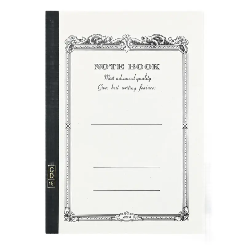 Apica CD Notebook Semi B5 - White (Lined)