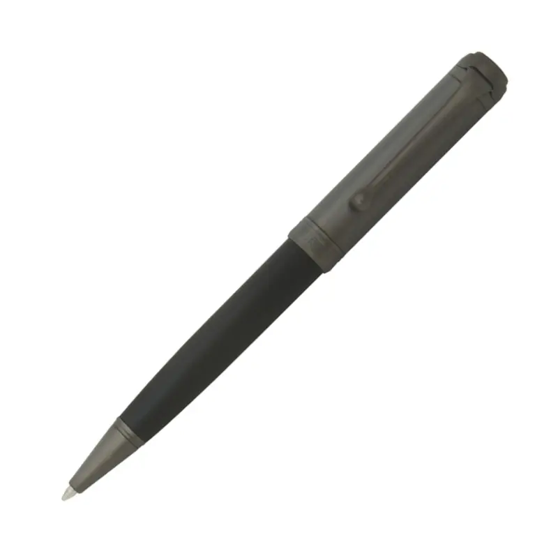 Aurora Talentum Rollerball - Black OPS with Ruthenium Metal Cap