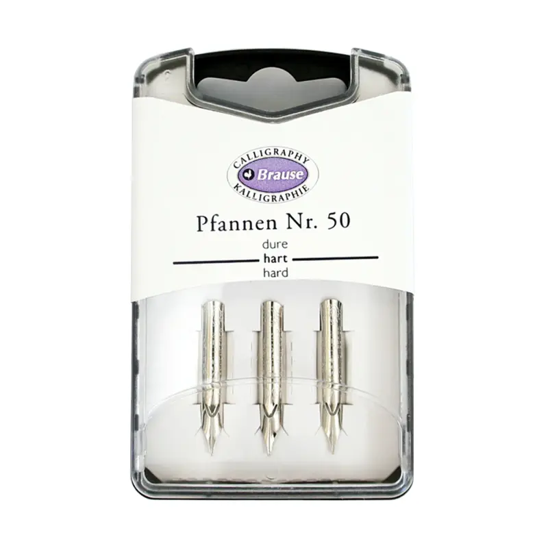 Brause Pfannen .45mm Calligraphy Nibs (Set of 3)