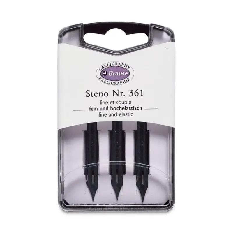 Brause Steno Calligraphy Nibs (Set of 3)