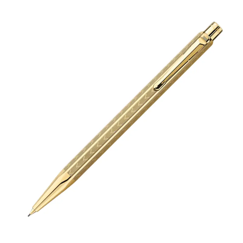 Caran D'Ache Ecridor Mechanical Pencil - Gilded Chevron (.7mm)